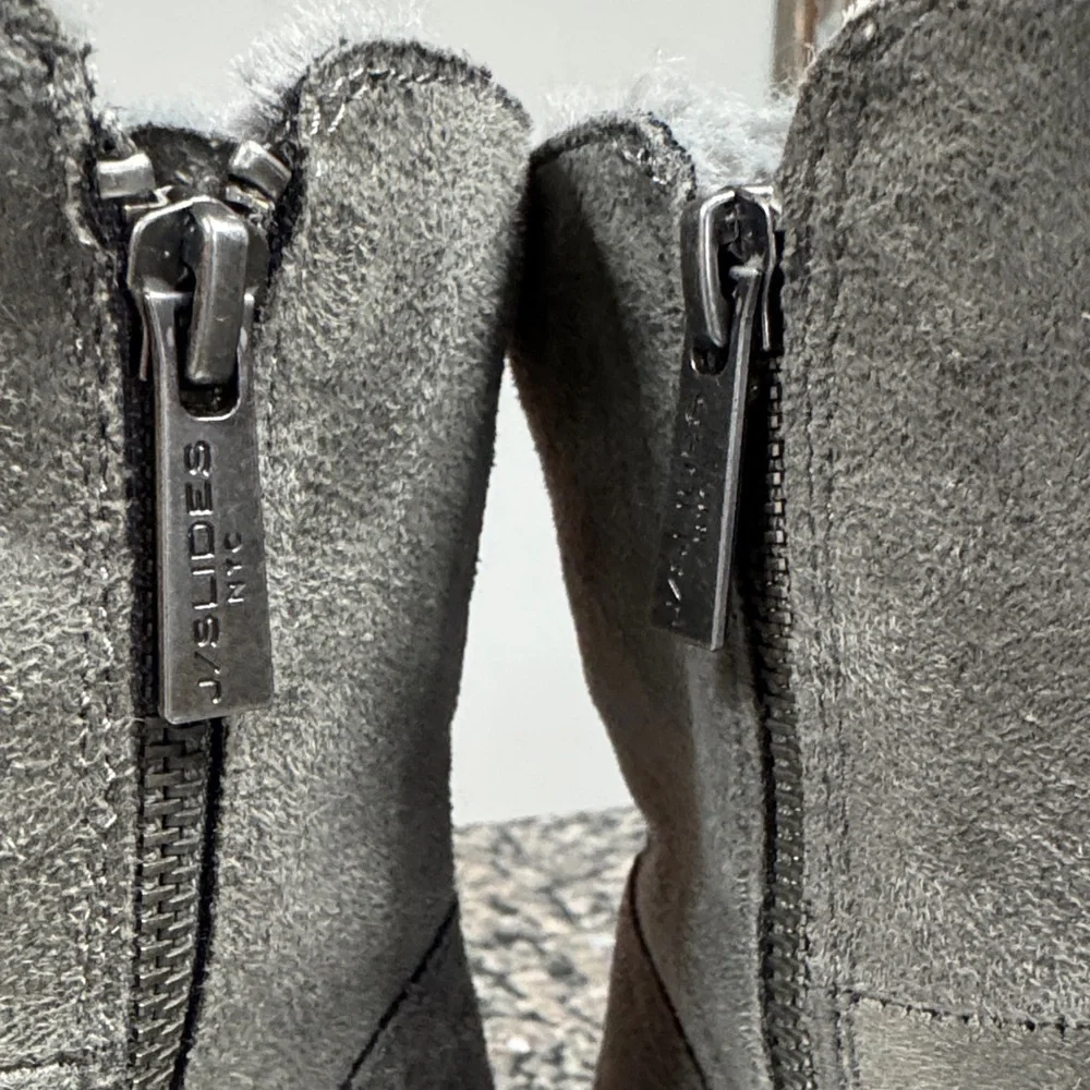 J Slides waterproof Winter Boots with Side Zipper and soft fur lining 8